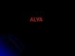 Prezentācija 'Alva', 1.