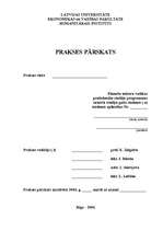 Prakses atskaite 'SIA "Lattelekom" finanšu darbības analīze', 1.