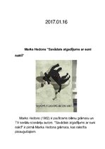 Eseja 'Marka Hedona grāmatas "Savādais atgadījums ar suni naktī" analīze', 2.