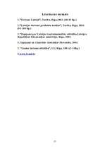 Referāts 'Tūrisma attīstība Latvijā', 21.