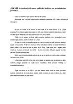 Eseja 'Kā masu informācijas līdzekļi ir ietekmējuši manu politisko kultūru un socializā', 1.