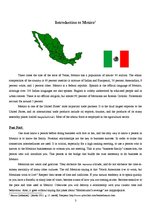 Referāts 'Inetrcultural Communication - Mexico', 3.