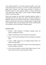 Eseja 'Dzīve bilingvālajā vidē', 5.