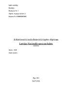 Referāts 'AMI Latvijas Nacionāla operas un baleta ēka', 1.