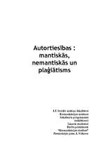 Eseja 'Autortiesības', 1.