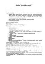 Konspekts 'Pasākuma "Brazīlijas sapnis" darbības plāns', 1.