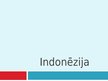 Prezentācija 'Indonēzija', 1.