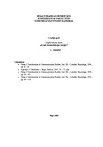 Konspekts 'Ievads komunikācijas teorijās', 5.