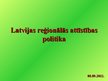 Prezentācija 'Teritorijas un attīstības plānošana', 30.