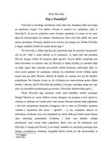 Eseja 'Kas ir filosofija?', 1.