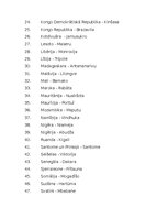 Konspekts 'Visas pasaules valstis un to galvaspilsētas', 2.