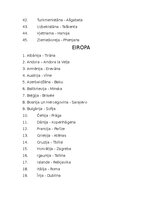 Konspekts 'Visas pasaules valstis un to galvaspilsētas', 5.