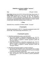 Paraugs 'SIA dibināšanas līgums', 1.