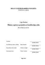 Diplomdarbs 'Maizes ceptuves projekts ar konditorejas cehu', 1.