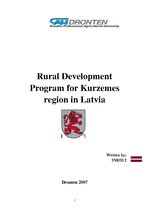 Referāts 'Rural Development Program for Kurzeme', 1.