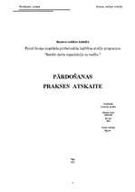 Prakses atskaite 'Pārdošanas prakse', 2.