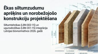 Prezentācija 'Ēkas siltumzudumu aprēķins un norobežojošo konstrukciju projektēšana', 1.