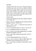 Eseja 'Urbanizācijas ietekme uz vidi un klimatu: izaicinājumi un ilgtspējīgas pilsētvid', 3.