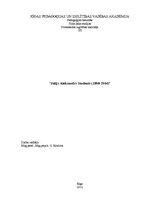 Eseja 'Jūlijs Aleksandrs Students', 1.