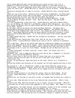 Eseja 'Melville', 1.