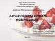 Referāts 'Latvijas vājpiena biezpiens studentu uzturā', 21.