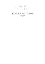 Referāts 'Alfrēda Ādlera idejas par attīstību', 1.