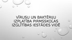 Prezentācija 'Higiēnas prasības pirmsskolas izglītības iestādēm un epidemioloģija', 10.
