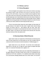 Referāts 'Agatha Christie "The Queen of Crime"', 8.