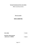 Referāts 'Mežierīcība', 1.