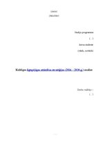 Konspekts 'Kuldīgas ilgtspējīgas attīstības stratēģijas analīze', 1.