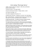 Konspekts 'Home Reading', 1.