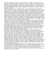 Eseja 'Cause and Effect', 1.