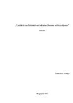 Referāts 'Unitārās un federatīvās iekārtas formas salīdzinājums', 1.