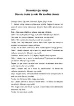 Konspekts 'Pie saulītes ciemos', 1.