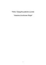 Referāts 'Vasaras brīvdienas Prāgā', 1.