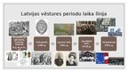 Prezentācija 'Latvijas vēstures periodu laika līnija', 2.