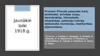 Prezentācija 'Latvijas vēstures periodu laika līnija', 30.