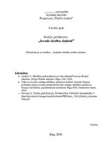 Referāts 'Globalizācija un tiesības - juridisko darbību tiesību zinātnes', 1.