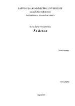 Referāts 'Ārsienu materiāli', 1.