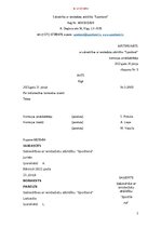 Paraugs 'Akts par tirdzniecības komandas izveidi', 1.