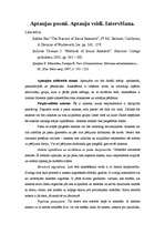 Referāts 'Aptaujas posmi. Aptauju veidi. Intervēšana', 1.