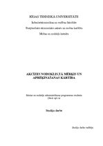 Referāts 'Akcīzes nodoklis', 1.