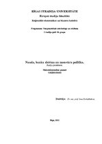 Konspekts 'Nauda, banku sistēma un monetāra politika', 1.