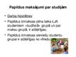 Prezentācija 'Mācību papildus izmaksas Latvijas Jūras akadēmijas studentiem', 3.