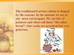 Prezentācija 'Latvian National Food', 3.
