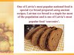 Prezentācija 'Latvian National Food', 4.