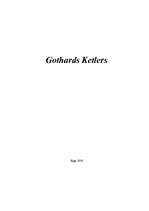Referāts 'Gothards Ketlers', 1.
