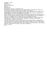 Eseja 'Pitch Letter', 1.