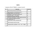 Konspekts 'Tests', 1.