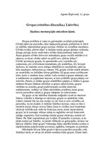 Eseja 'Skolēnu savstarpējās attiecības klasē', 1.